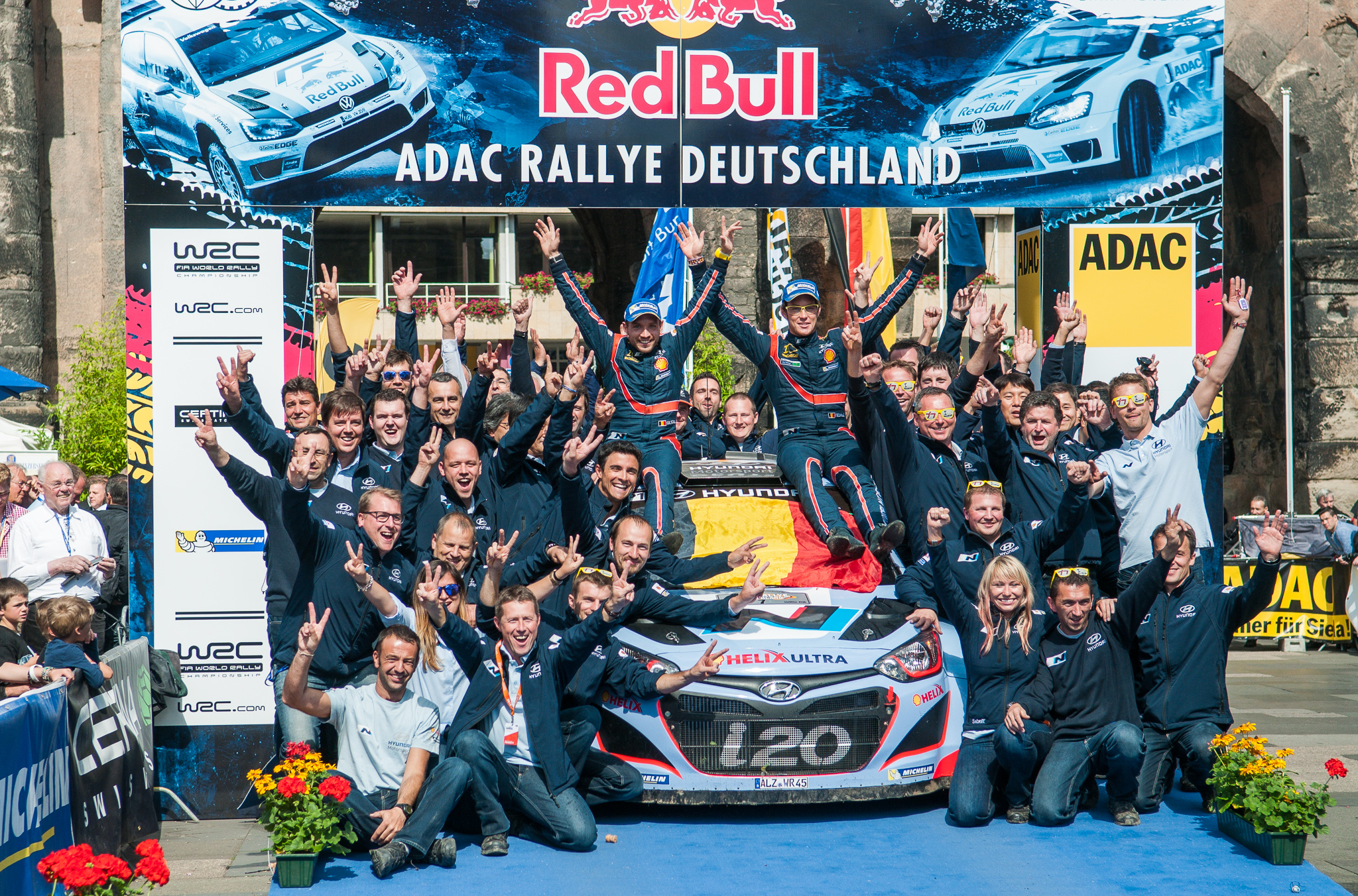 Volunteer at ADAC Rallye Deutschland