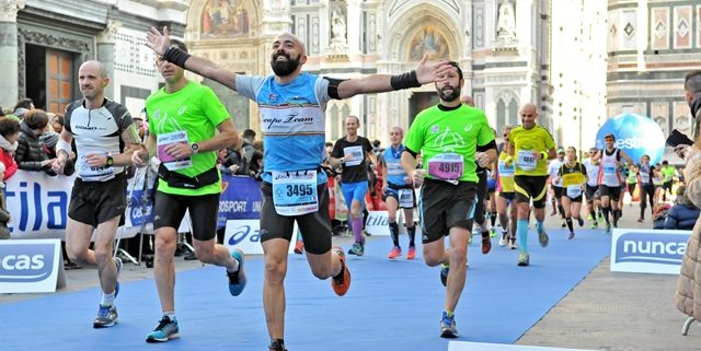 Volunteer at the Florence Marathon