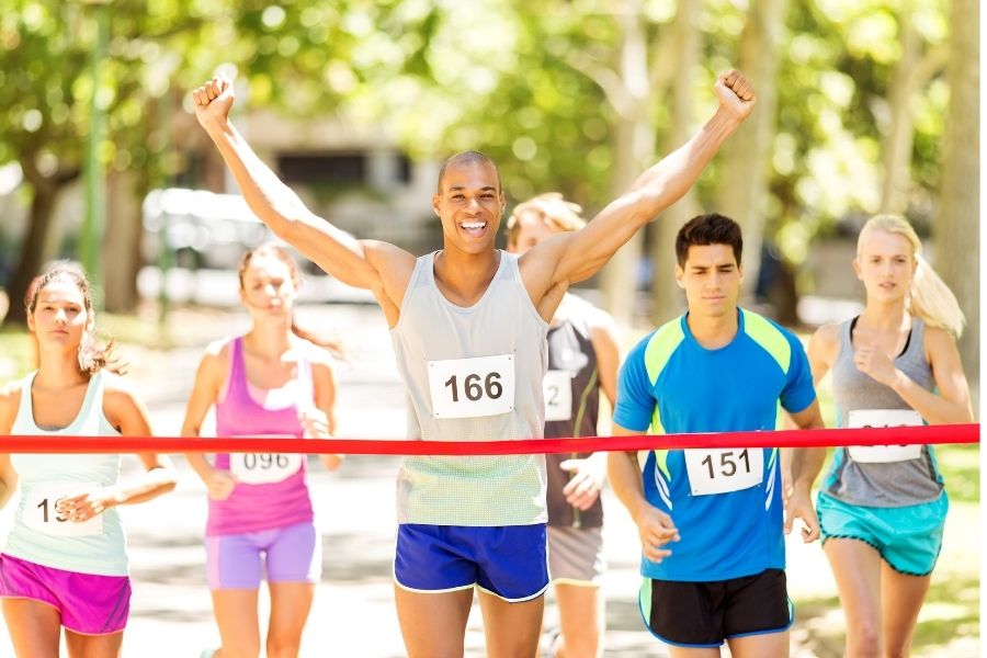 Volunteer at the Marseille Marathon