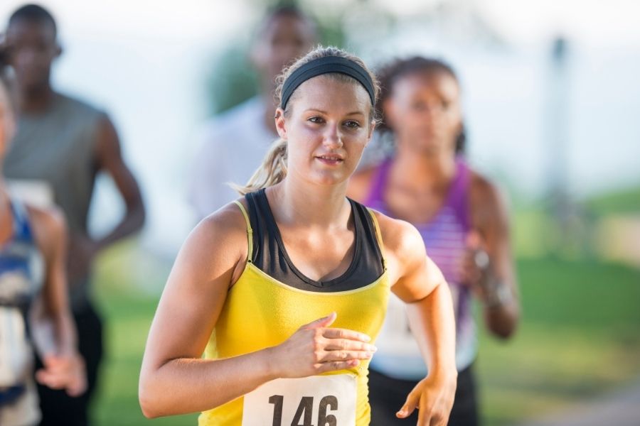 Volunteer at the Edinburgh Marathon